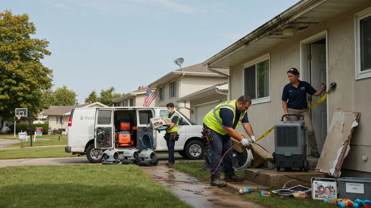 Water Damage Restoration in Webbers Falls, OK near me